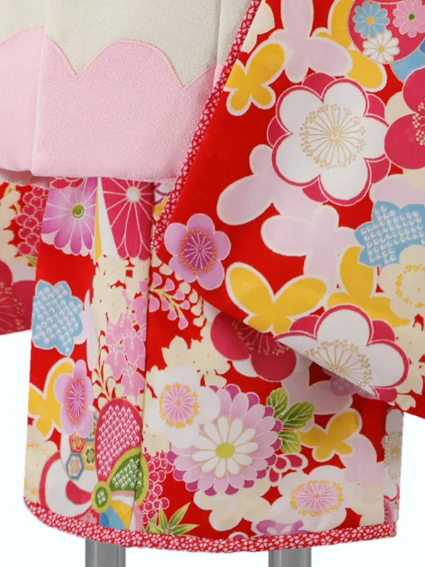 乙葉 2歳(被布)ﾋﾟﾝｸ 七五三