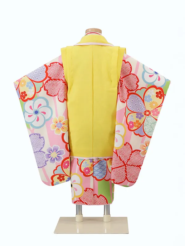 ぷちぷり 3歳(被布)黄 七五三