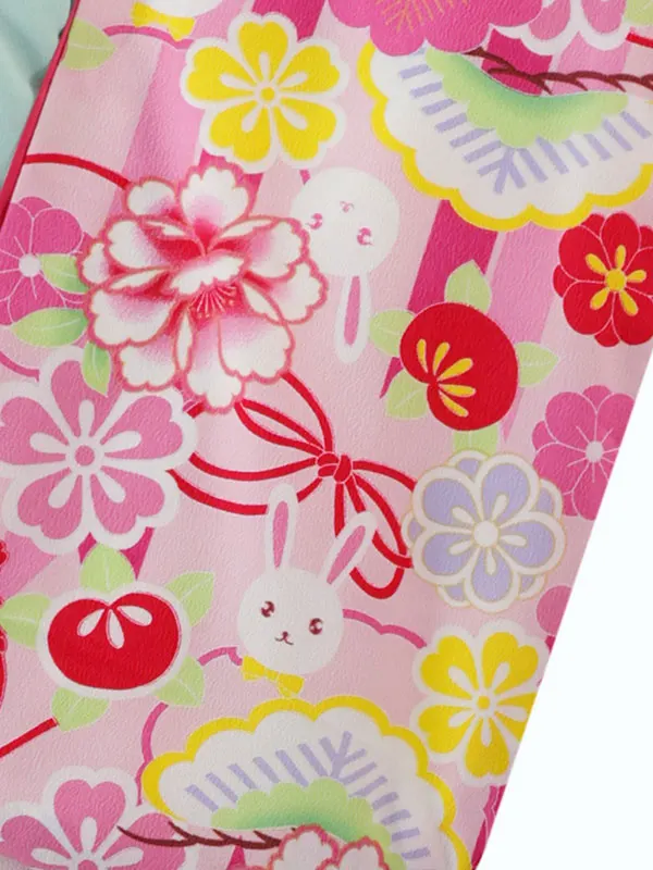 ジャパンスタイル 3歳(被布)水色 七五三