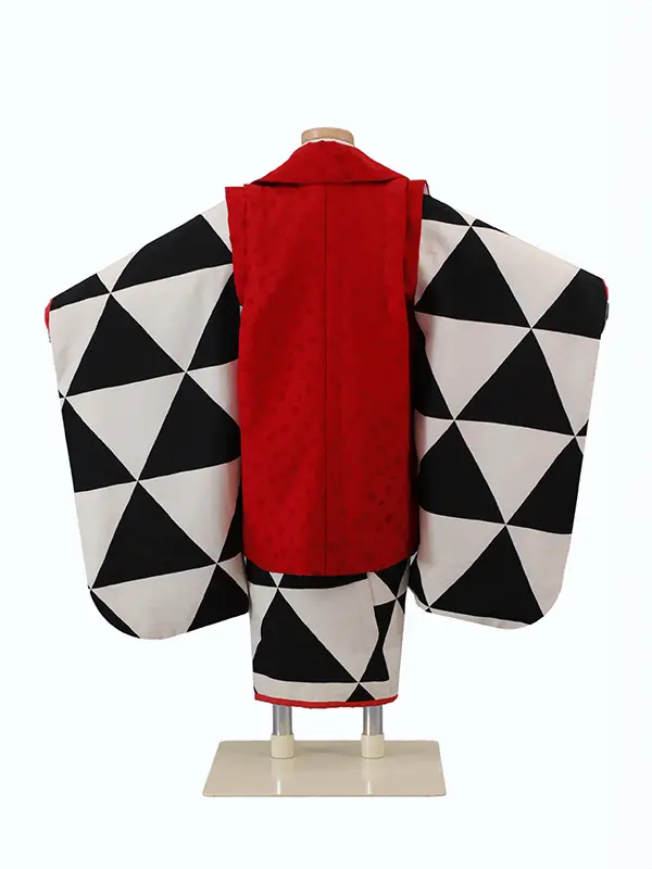 ﾓﾀﾞﾝｱﾝﾃﾅ 3歳(被布)黒 七五三