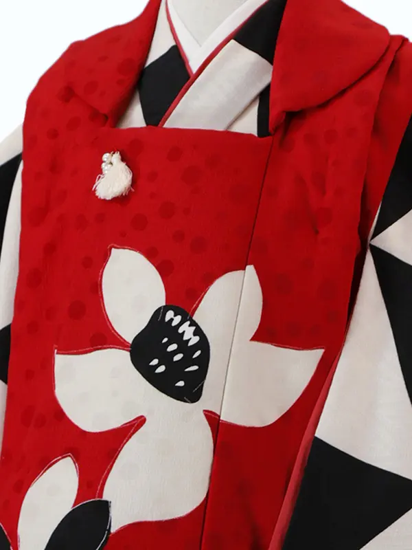 ﾓﾀﾞﾝｱﾝﾃﾅ 3歳(被布)黒 七五三