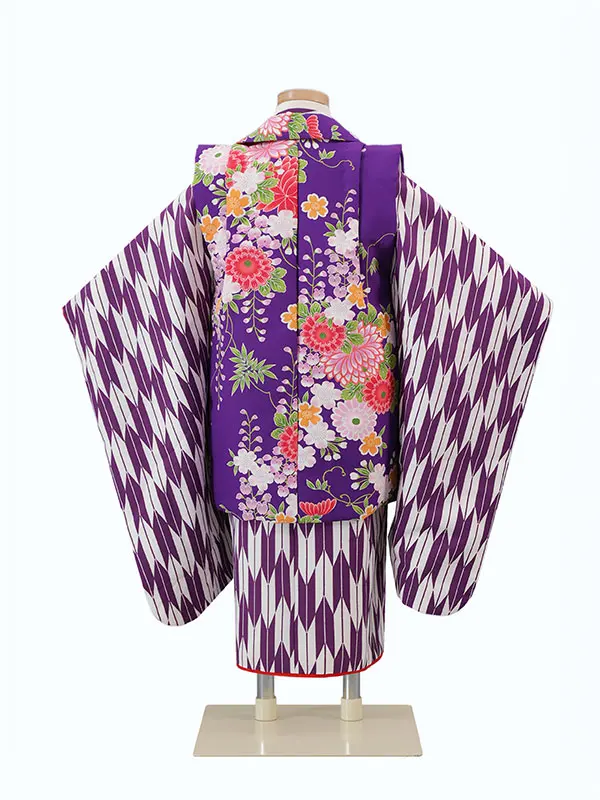 3歳(被布)紫 七五三