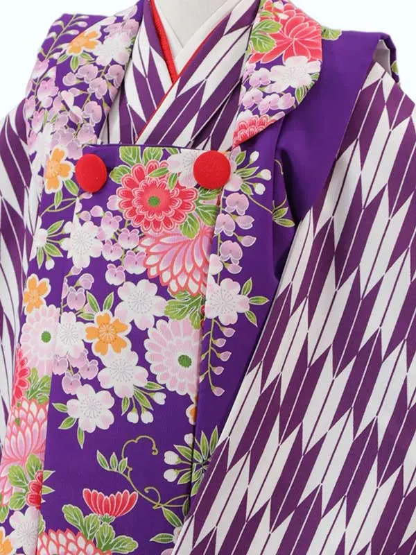 3歳(被布)紫 七五三