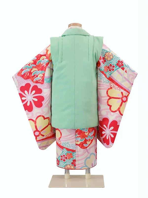 kikki 3歳(被布)ﾋﾟﾝｸ 七五三