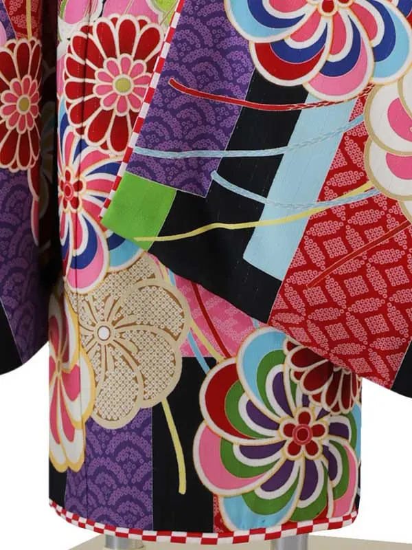 ジャパンスタイル 6歳(四つ身)黒 七五三