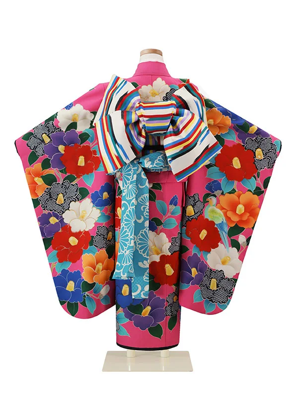 九重 6歳(四つ身)ﾋﾟﾝｸ 七五三