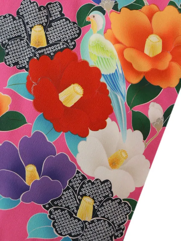 九重 6歳(四つ身)ﾋﾟﾝｸ 七五三