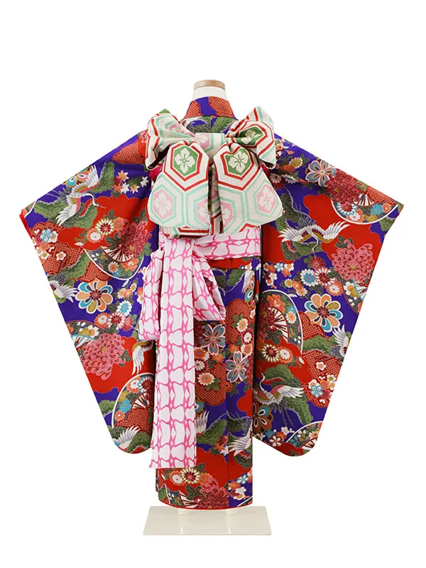 6歳(四つ身)青 七五三