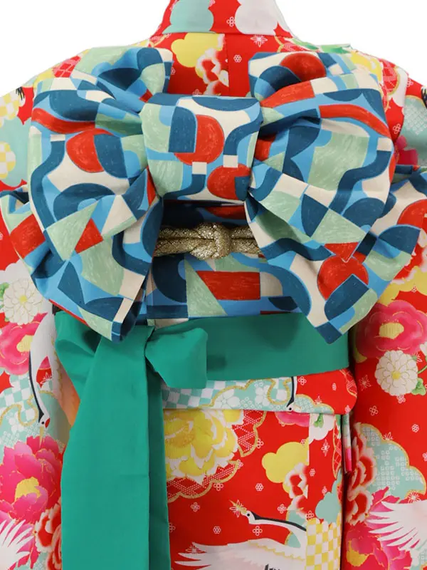 6歳(四つ身)赤 七五三