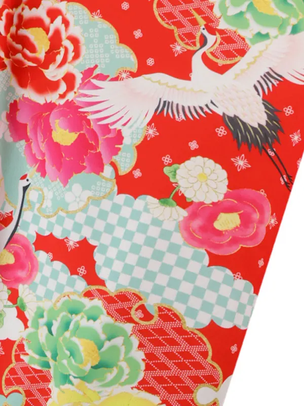 6歳(四つ身)赤 七五三