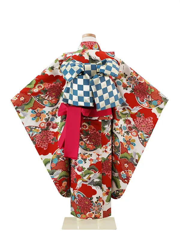 6歳(四つ身)赤 七五三