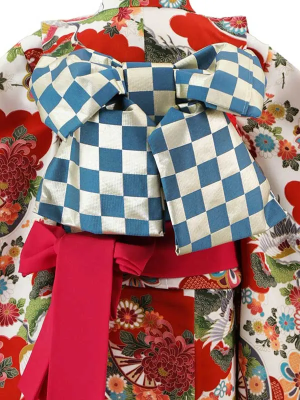 6歳(四つ身)赤 七五三