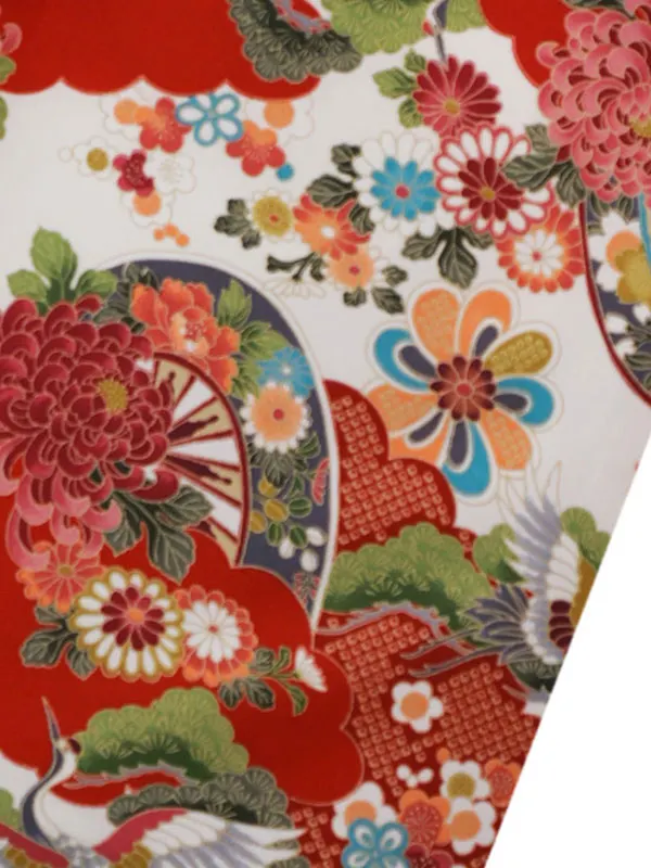 6歳(四つ身)赤 七五三