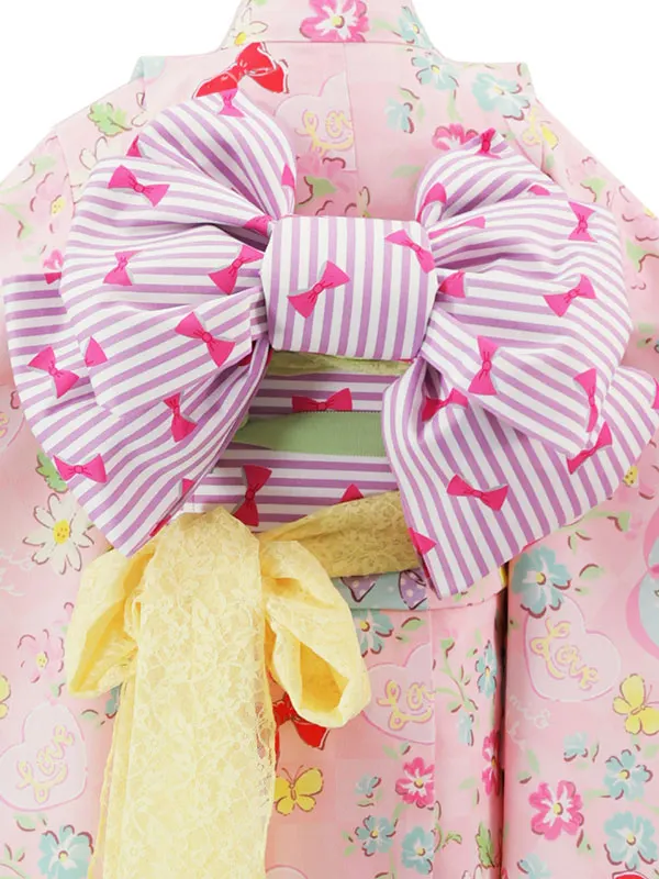 6歳(四つ身)ﾋﾟﾝｸ 七五三