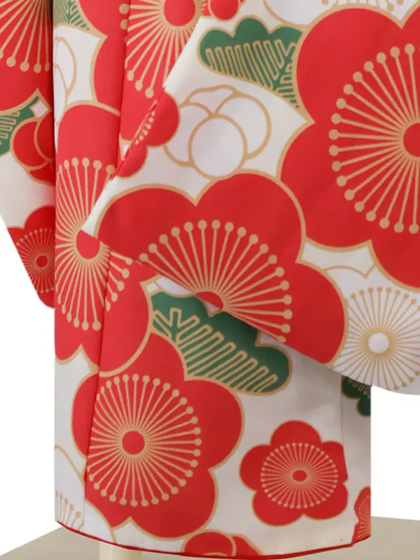 6歳(四つ身)赤 七五三