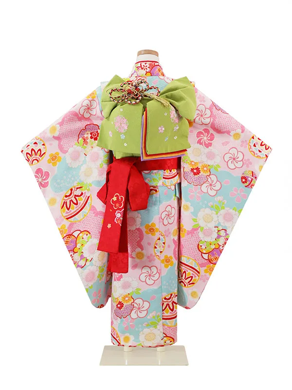 6歳(四つ身)ﾋﾟﾝｸ 七五三