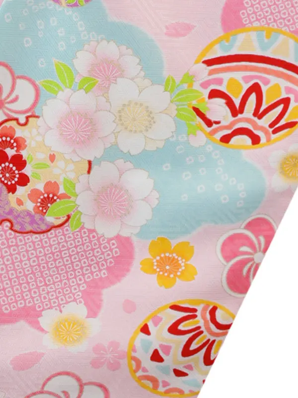 6歳(四つ身)ﾋﾟﾝｸ 七五三