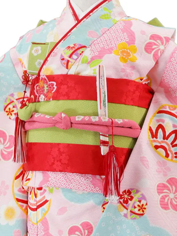 6歳(四つ身)ﾋﾟﾝｸ 七五三