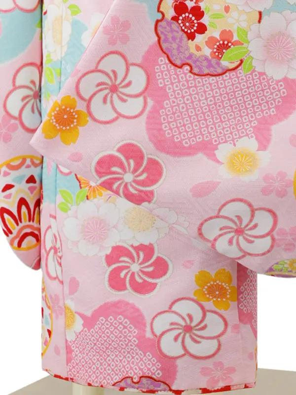 6歳(四つ身)ﾋﾟﾝｸ 七五三