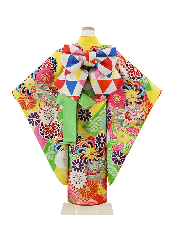 6歳(四つ身)黄 七五三