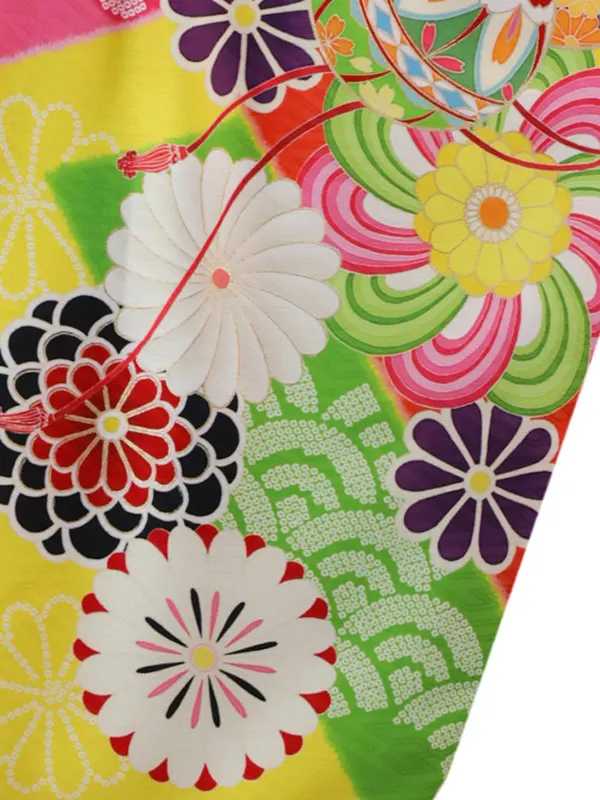 6歳(四つ身)黄 七五三