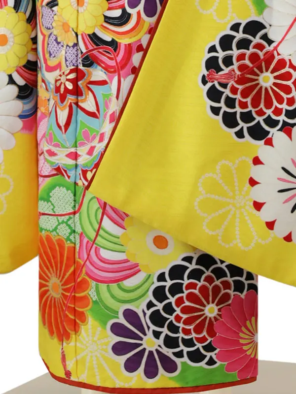 6歳(四つ身)黄 七五三