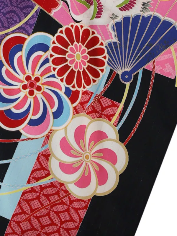 ジャパンスタイル 7歳(四つ身)黒 七五三