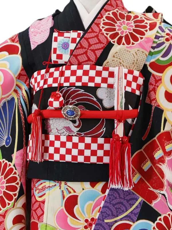 ジャパンスタイル 7歳(四つ身)黒 七五三