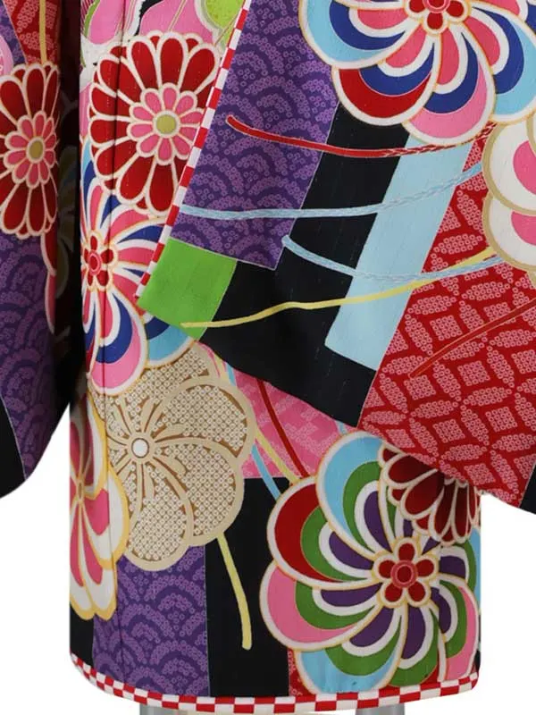 ジャパンスタイル 7歳(四つ身)黒 七五三