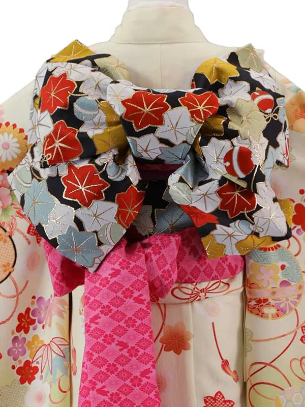 乙葉 7歳(四つ身)黄 七五三