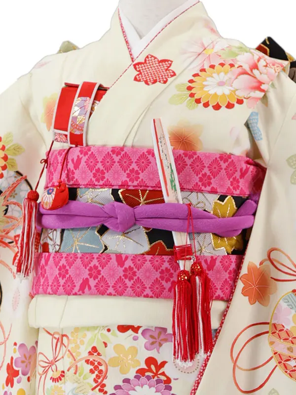 乙葉 7歳(四つ身)黄 七五三