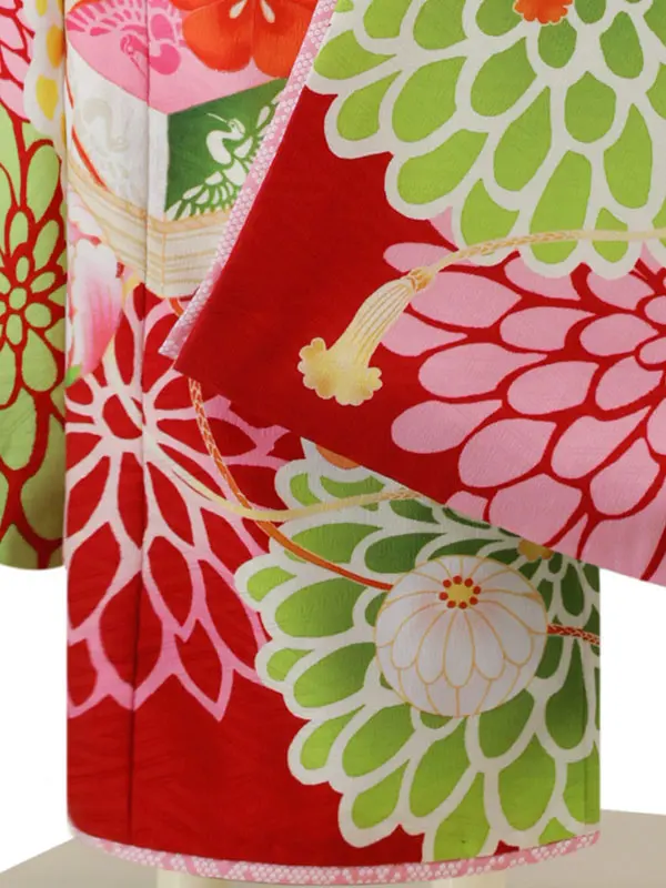 九重 6歳(四つ身)赤 七五三