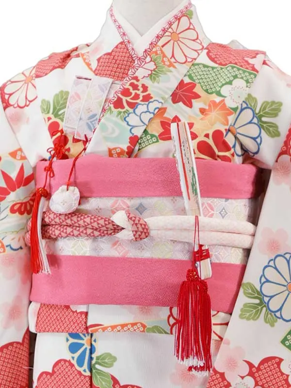 6歳(四つ身)白 七五三