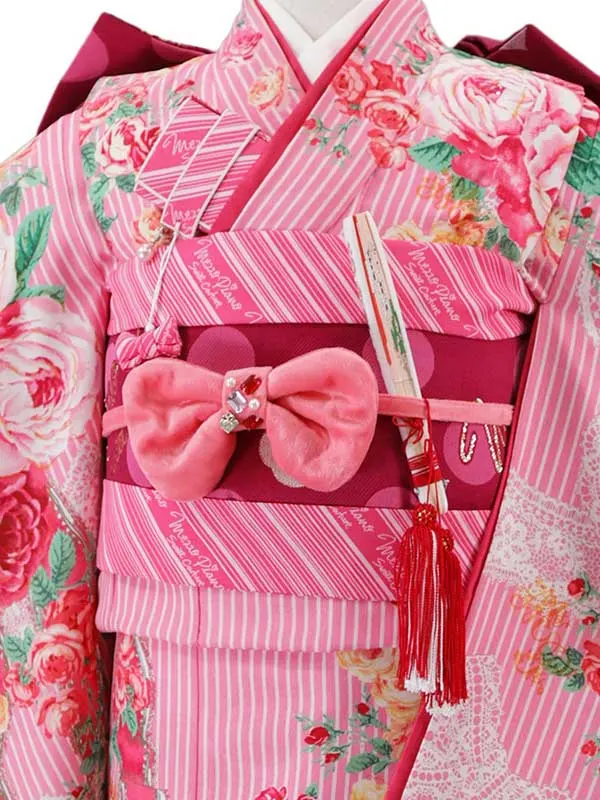 ﾒｿﾞﾋﾟｱﾉ  6歳(四つ身)ﾋﾟﾝｸ 七五三