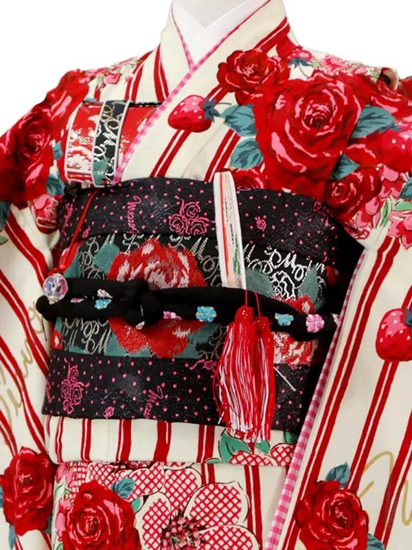 ﾒｿﾞﾋﾟｱﾉ  7歳(四つ身)赤 七五三