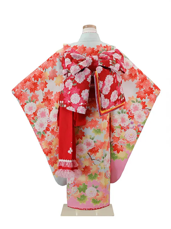 式部浪漫 7歳(四つ身)白 七五三