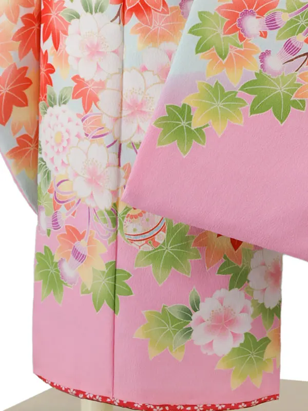 式部浪漫 7歳(四つ身)白 七五三