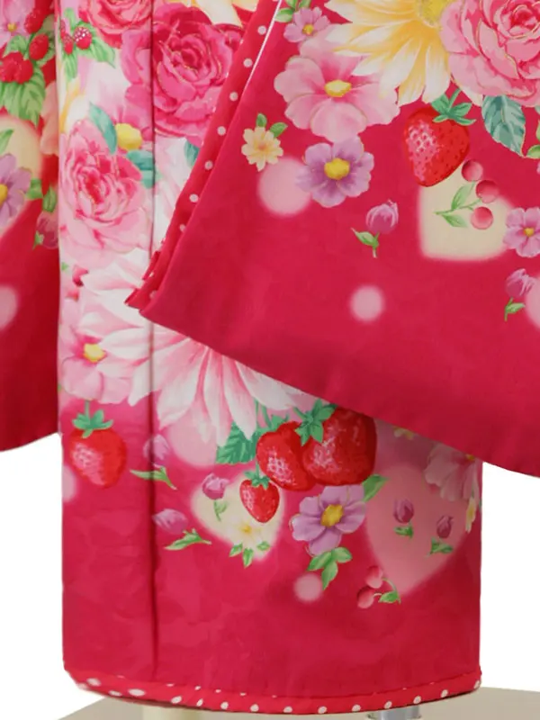 松田聖子 6歳(四つ身)ﾋﾟﾝｸ 七五三