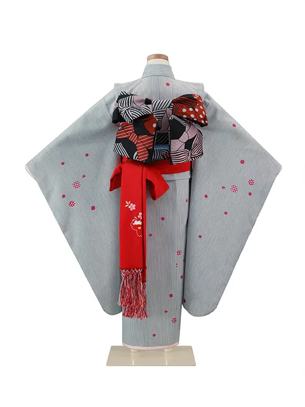 7歳(四つ身)水色 七五三