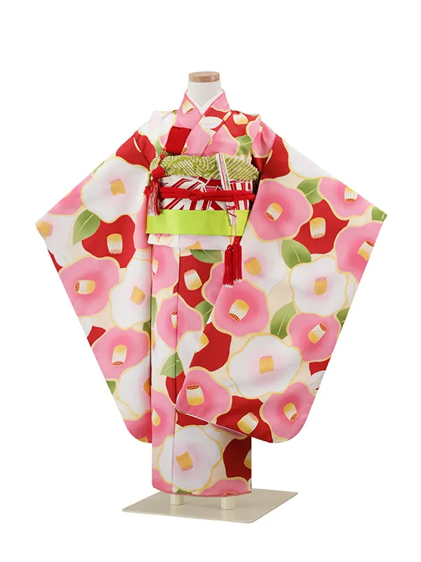 花わらべ 6歳(四つ身)ﾋﾟﾝｸ 七五三