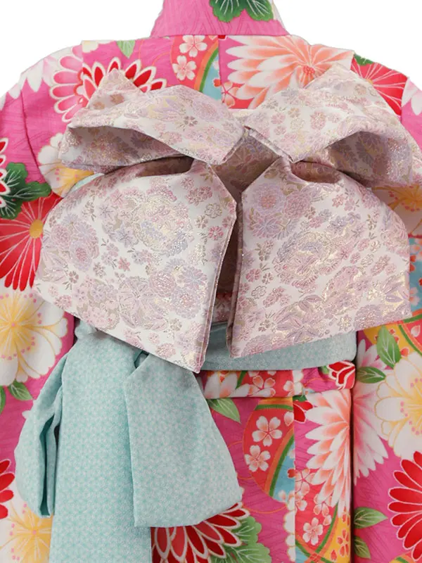 式部浪漫 6歳(四つ身)ﾋﾟﾝｸ 七五三