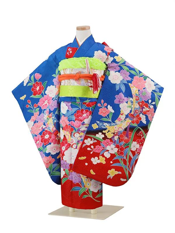 7歳(四つ身)青 七五三