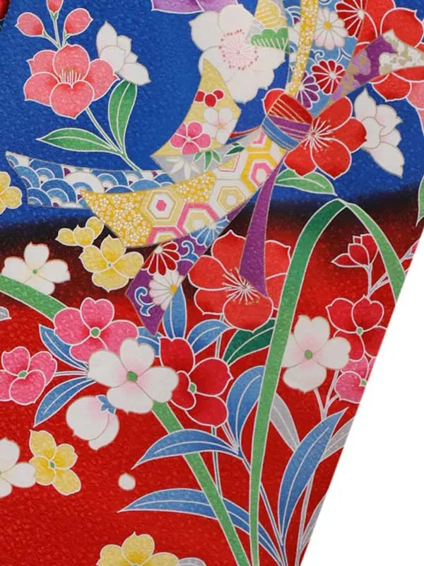 7歳(四つ身)青 七五三