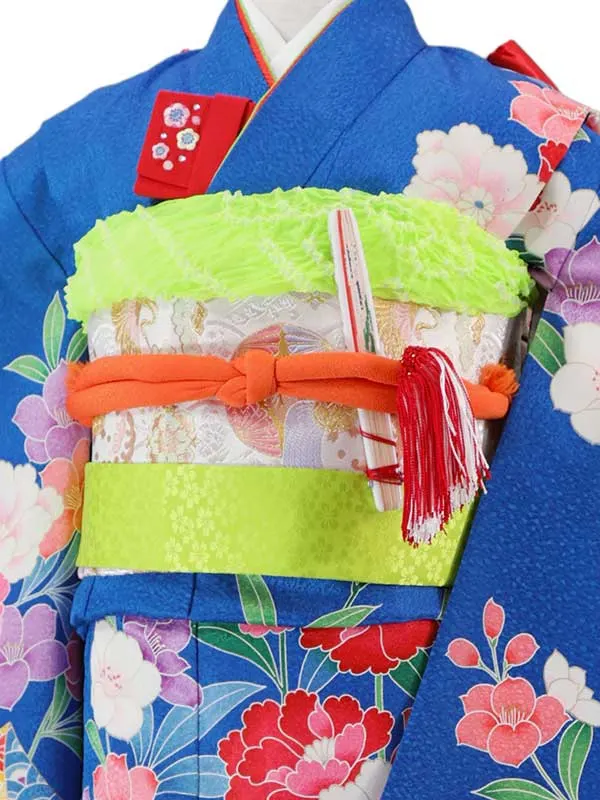 7歳(四つ身)青 七五三