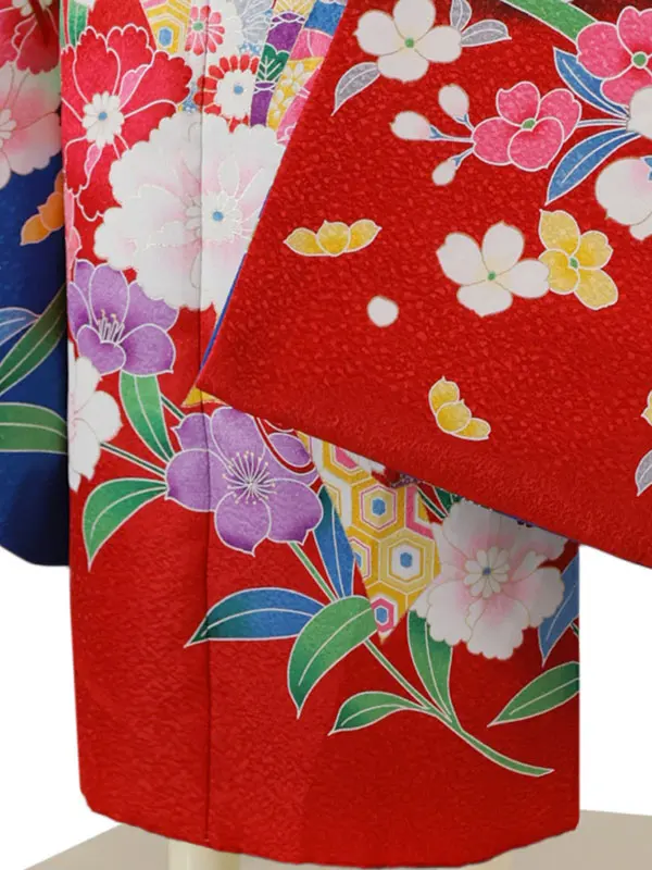 7歳(四つ身)青 七五三