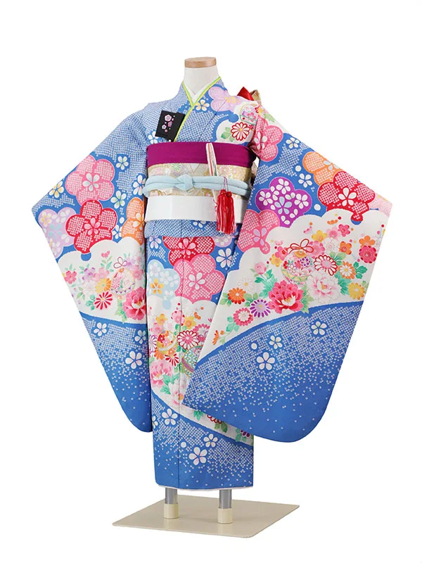 7歳(四つ身)青 七五三