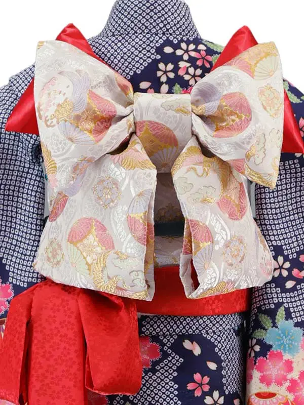 7歳(四つ身)紺 七五三