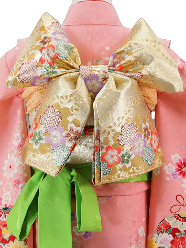 7歳(四つ身)ﾋﾟﾝｸ 七五三