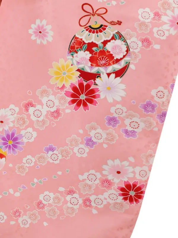 7歳(四つ身)ﾋﾟﾝｸ 七五三