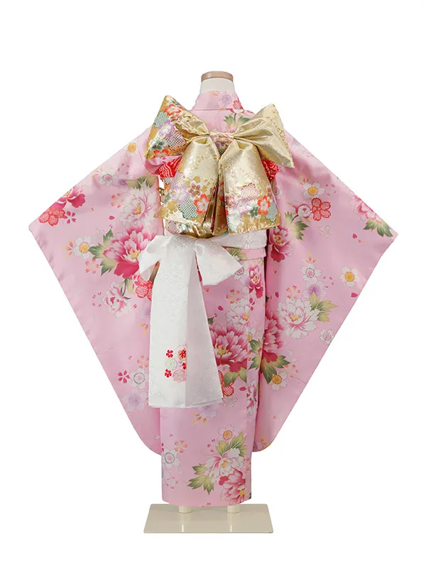 7歳(四つ身)ﾋﾟﾝｸ 七五三